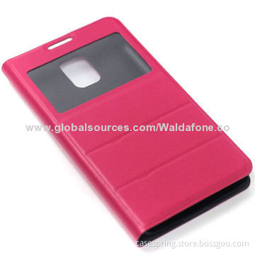 Leather Case for Samsung Galaxy S5, New Products, ODM and OEM Orders Welcomed
